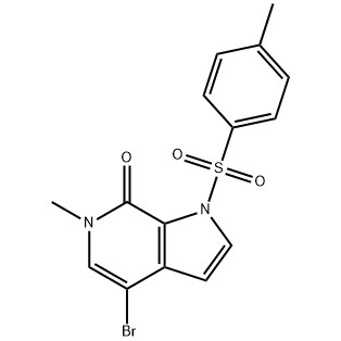 4-βρωμο-6-μεθυλ-1-τοσυλ-1Η-πυρρολο[2,3-c]πυριδίνη-7(6Η)-όνη CAS Αρ. :1445993-87-2