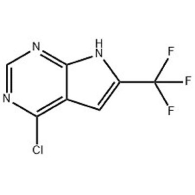 4-χλωρο-6-(τριφθορομεθυλ)-7Η-πυρρολο[2,3-d]πυριμιδίνη Αρ. CAS: 1830312-37-2