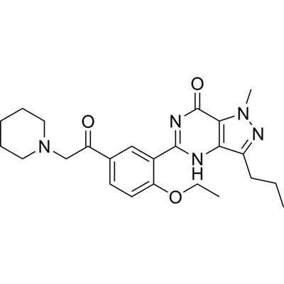 Πιπεριακετιλδεναφίλη (Piperidino-acetildenafil) Αρ. CAS: 147676-50-4